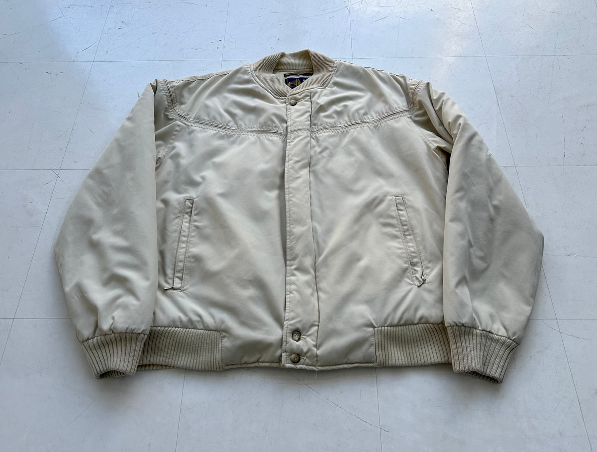80s Derby Of San Francisco Derby Jacket 42 Ivory – NO BURCANCY
