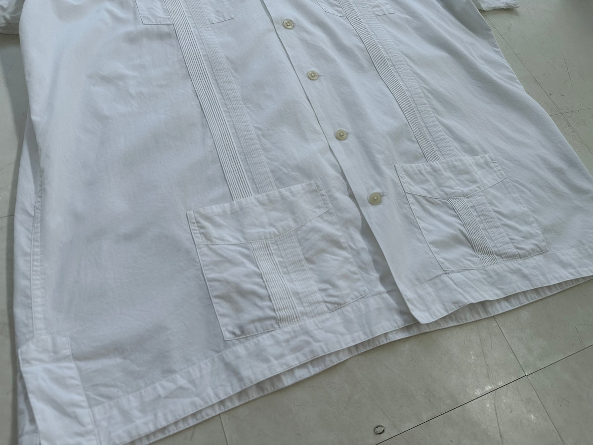 Polo by Ralph Lauren JAVA 白 Lサイズ POST JUNK / 90's POLO RALPH LAUREN “JAVA” White Cuba Shirt [M]