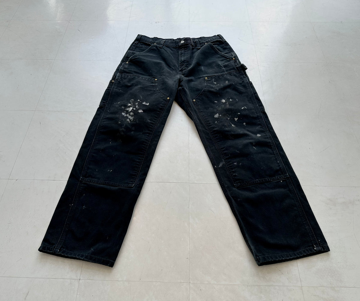 Carhartt Double Knee Pants 34x30 Black – NO BURCANCY