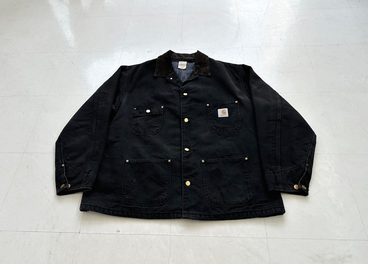 Carhartt ブラック　チョアコート　usa製　xl 48 Carhartt ブラック チョアコート usa製 xl 48 メンズ
