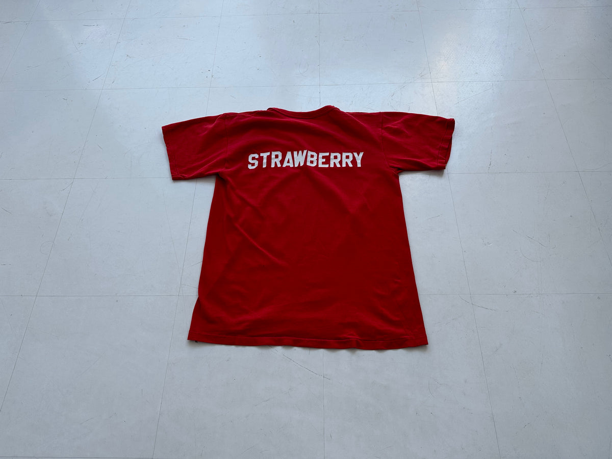 80s Haagen Dazs Logo Strawberry T-shirt L – NO BURCANCY