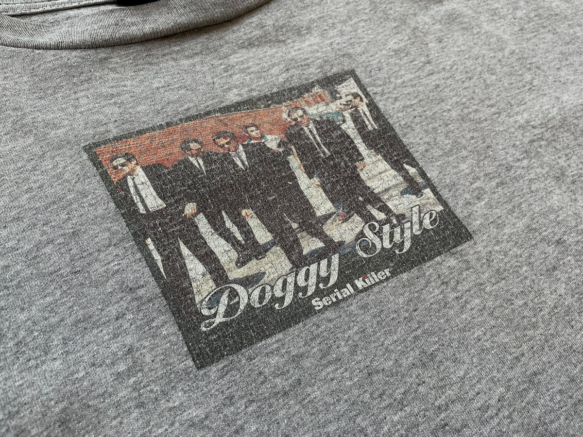 90s Vintage SerialKiller ReservoirDogs T-shirt L Gray – NO BURCANCY