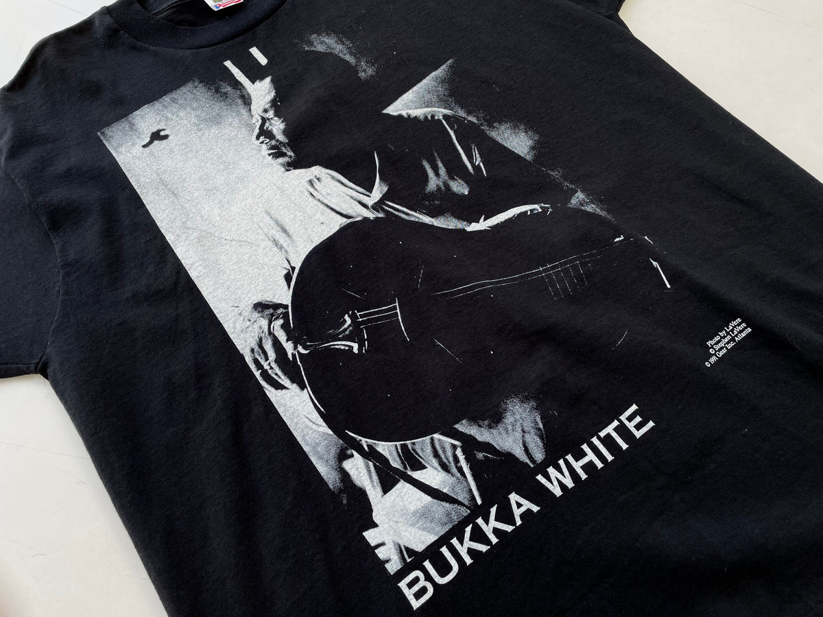90s Vintage Gear INC BUKKA WHITE T-shirt XL Deadstock Black 90s Vintage Gear INC BUKKA WHITE T-shirt XL Deadstock Black
