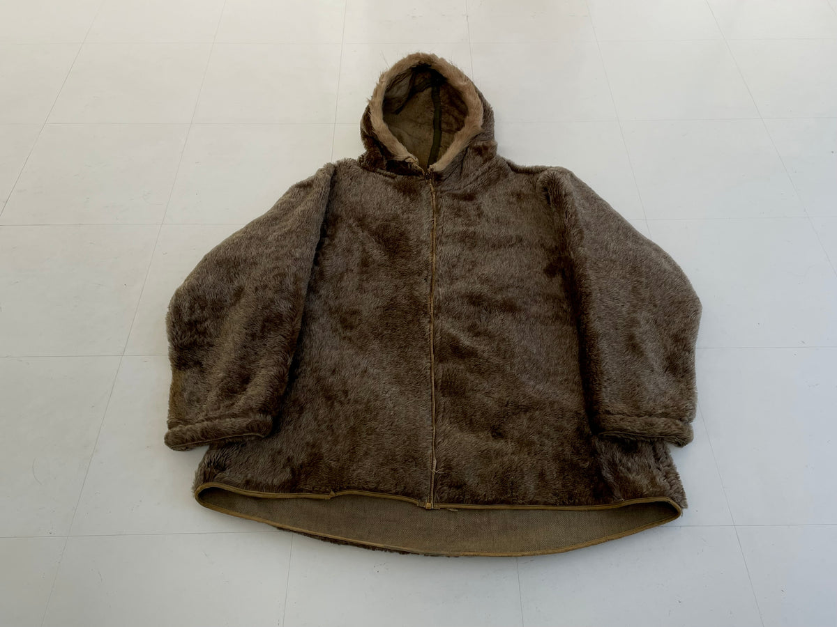 40s US Army Alpaca Liner Coat w/Front Zip – NO BURCANCY