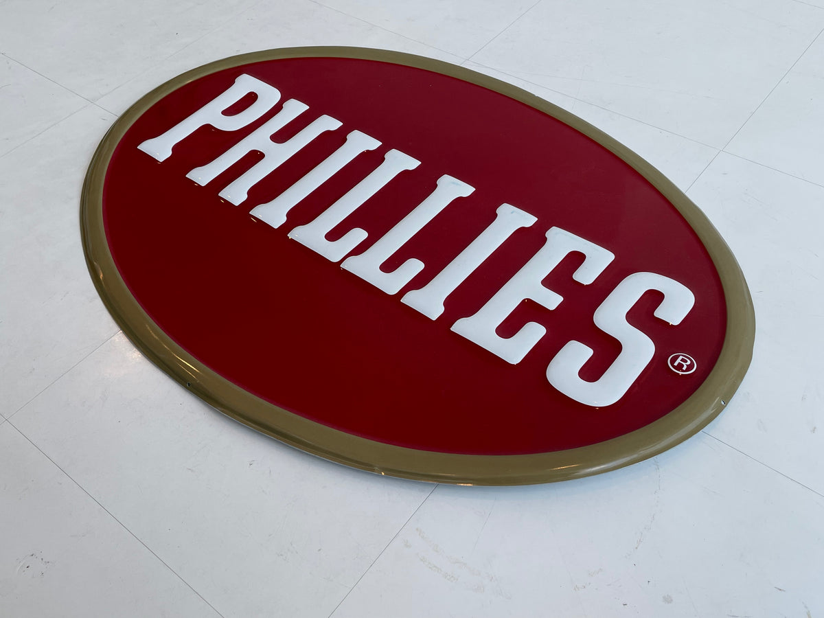 90s Vintage PHILLIES BLUNT Big Sign Deadstock – NO BURCANCY 90s Vintage PHILLIES BLUNT Big Sign Deadstock – NO BURCANCY