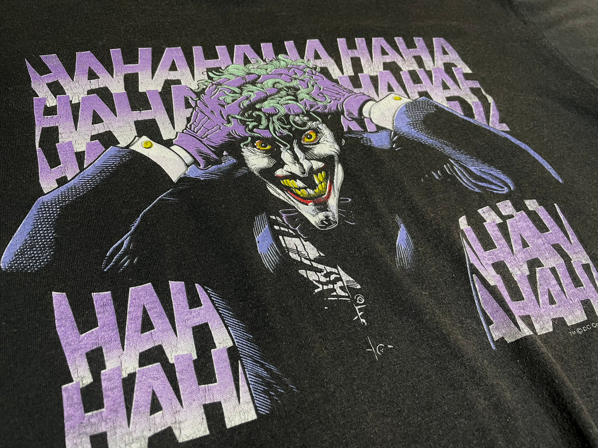 ジョーカー Joker Tシャツ 1987年製ヴィンテージ HAHAHAメンズ
