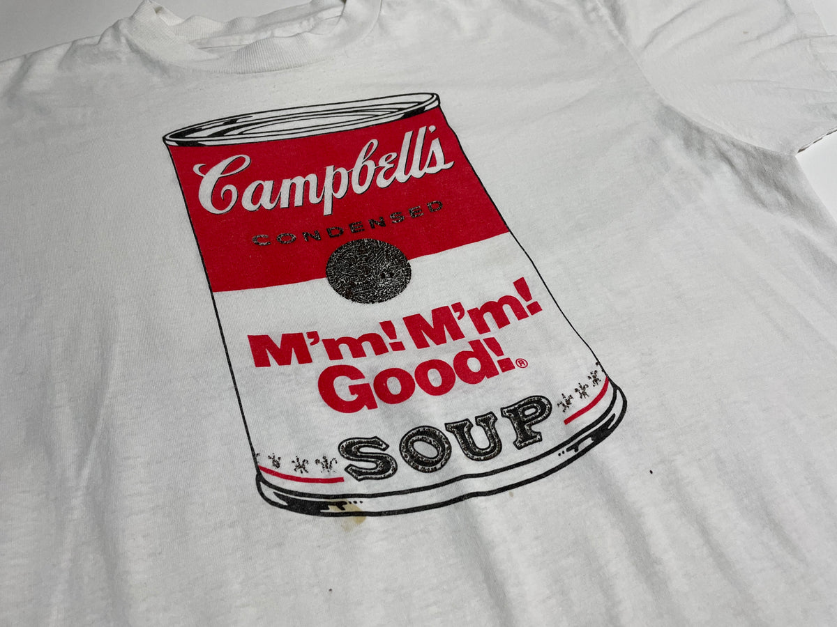 90s vintage Campbell soup Tshirt L – NO BURCANCY