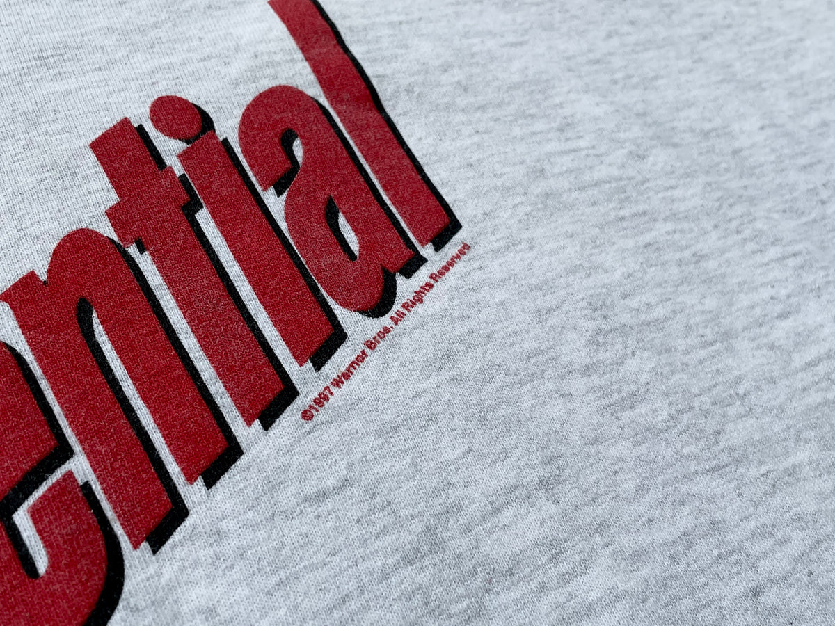 90s Vintage L.A.Confidential T-shirt XL Gray – NO BURCANCY