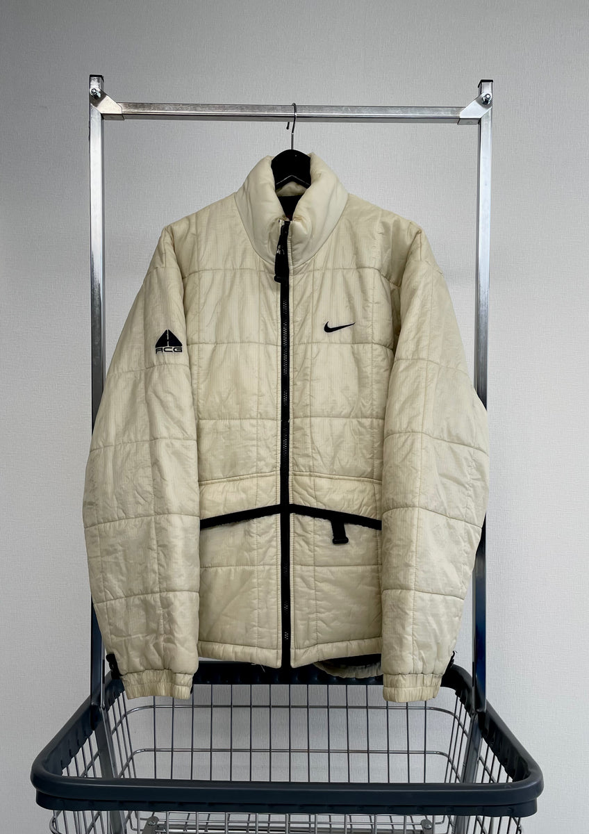 90s NIKE ACG PRIMALOFT Puffer Jacket M White – NO BURCANCY