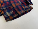 40s Vintage Shadow Plaid Wool Work Coat