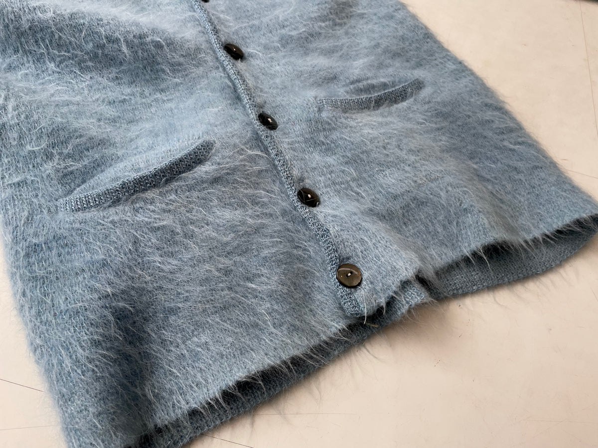 Vintage GRANT-CREST Mohair Cardigan - 60s GRANT CREST ビンテージ 