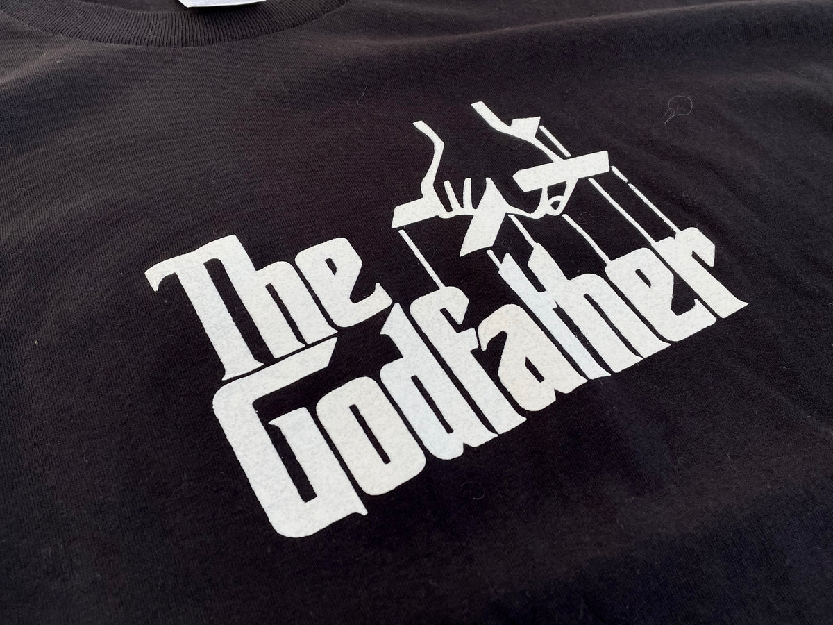 Vintage The Godfather T shirt Black XXL – NO BURCANCY XLサイズ ゴッドファーザー THE GODFATHER 男女兼用 UNISEX T-SHIRT オフィシャルライセンス商品 輸入品 ロックTシャツ バンドTシャツ 身幅56cm、身丈78cm