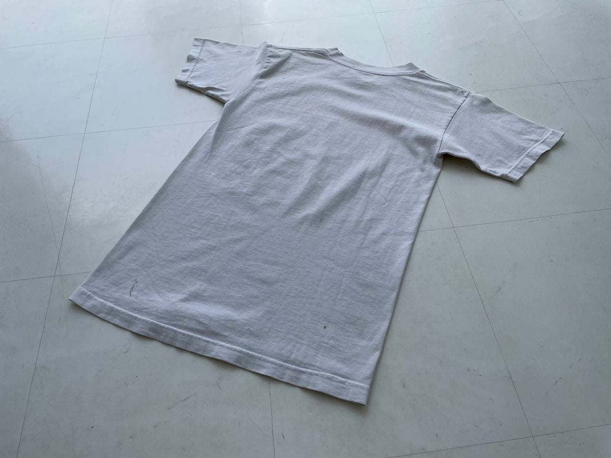90's モスキートヘッド　THE DAMNED Tシャツヴィンテージバンド 90s The DAMNED MOSQUITO HEAD T-shirt S White – NO BURCANCY