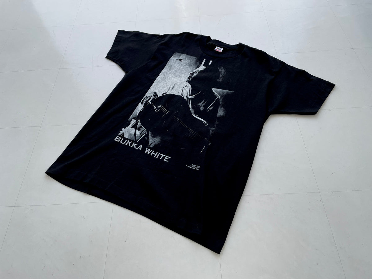 90s Vintage Gear INC BUKKA WHITE T-shirt XL Deadstock Black – NO 90s Vintage Gear INC BUKKA WHITE T-shirt XL Deadstock Black – NO