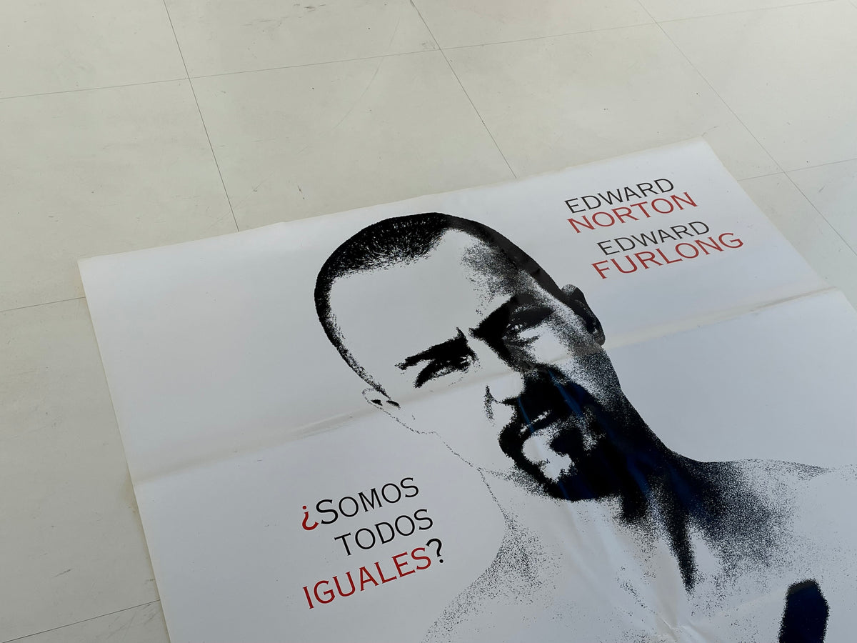 90s Vintage American History X Original Poster – NO BURCANCY