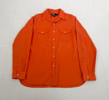 RLX Polo Sport Cotton L/S Shirt L Orange