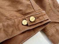 90s Carhartt Trucker Jacket 46 Brown
