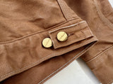90s Carhartt Trucker Jacket 46 Brown