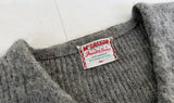 60s McGregor PowderSnow Mohair Sweater XL LightGrey