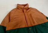 90s Polo Ralph Lauren Leather Puffer Jacket L