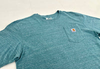 Used Carhartt Pocket T-shirt M HeatherGreen