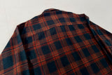 90s Pendleton Front Zip ShadowPlaid Jacket XL Black&Brown