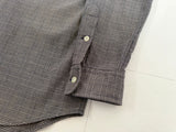 90s Polo Ralph Lauren BENFORD Houndstooth L/S Shirt M Black