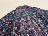 90s Polo Ralph Lauren VINTAGE CAMP Paisley S/S Loop Shirt L
