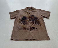 90s Polo Ralph Lauren VINTAGE CAMP PalmTree Loop Shirt L