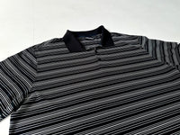 Used DRI-FIT Border Polo Shirt XXL Black&White