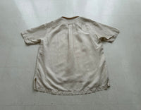 90s Polo Ralph Lauren CALDWELL Loop Shirt L Off White