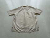 90s Polo Ralph Lauren CALDWELL Loop Shirt L Off White