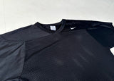 Used NIKE Mesh Football Shirt XL Black