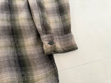 90s Pendleton Shadow Plaid Board Shirt L Ivory