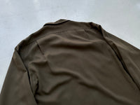 90s Polo Ralph Lauren Rayon L/S Loop Shirt XL Khaki