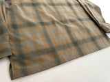 90s Pendleton Shadow Zip Plaid Jacket XXL LightBrown