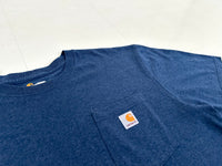 Used Carhartt Pocket T-shirt L DeepBlue