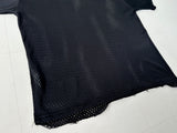 Used NIKE Mesh Football Shirt XL Black