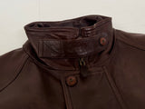 90s Polo Ralph Lauren Leather Field Coat XL