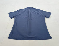 90s Polo Ralph Lauren Cotton&Silk Loop Shirt L BlueGray