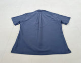 90s Polo Ralph Lauren Cotton&Silk Loop Shirt L BlueGray