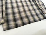 90s Pendleton Shadow Plaid Board Shirt L Ivory