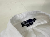 90s Polo Ralph Lauren 100%Linen L/S Shirt M White