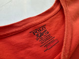 Used Polo Ralph Lauren Blank T-shirt XXL MandarinOrange