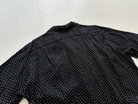 90s Polo Ralph Lauren CLAYTON Square Shirt L Black