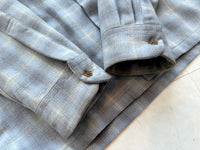 90s Pendleton ShadowPlaid Board Shirt L Turquoise