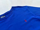 90s Polo Ralph Lauren Blank T-shirt XXL RoyalBlue