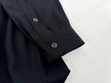 90s WHITFIRLD Wool L/S Shirt L Black