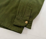 70s PENDLETON Plane Wool Loop Shirt M Olive