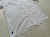 90s Polo Talph Lauren CALDWELL Loop Shirt M Pure White
